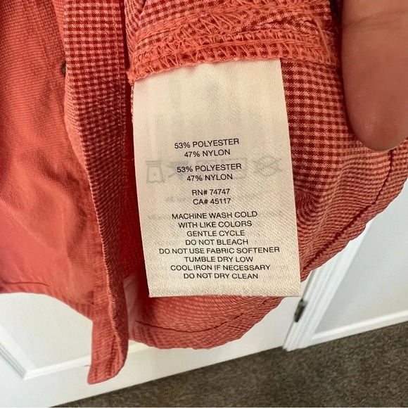 World Wide Sportmans Long Sleeve Button Down Performance Mens Shirt Size XL - Picture 5 of 10